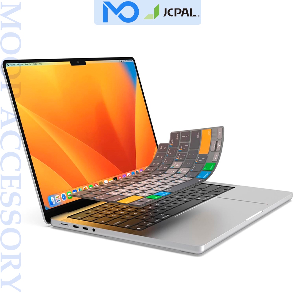Phủ phím MACBOOK phím tắt VerSkin Apple MacOS dành cho MacBook Pro 14/16, Air 13/15 (2022-2025)