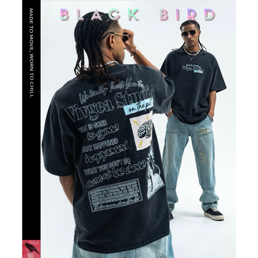 [FORM TO] Áo thun Blackbird - Deadstock Hiphop Tee