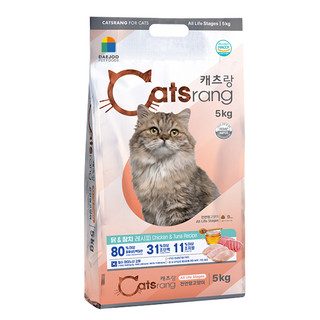 Catsrang Cho Mèo Túi 5Kg, Thức Ăn Dinh Dưỡng Hoàn Chỉnh, Hỗ Trợ Sức Khỏe Và Cải Thiện Sức Đề Kháng