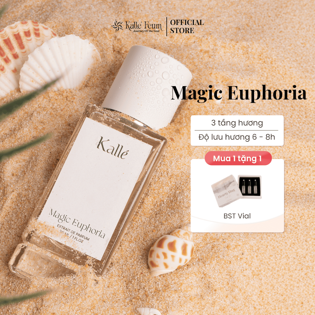 Tinh Dầu Nước Hoa Nữ MAGIC EUPHORIA Hương Thơm Lãng Mạn, Tinh Tế Dạng Xịt | Kalle' Feum
