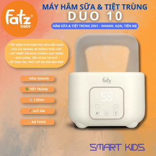 Máy Hâm Sữa Và Tiệt Trùng điện Tử 2 Bình Fatz Baby Duo 10 FB3211BK