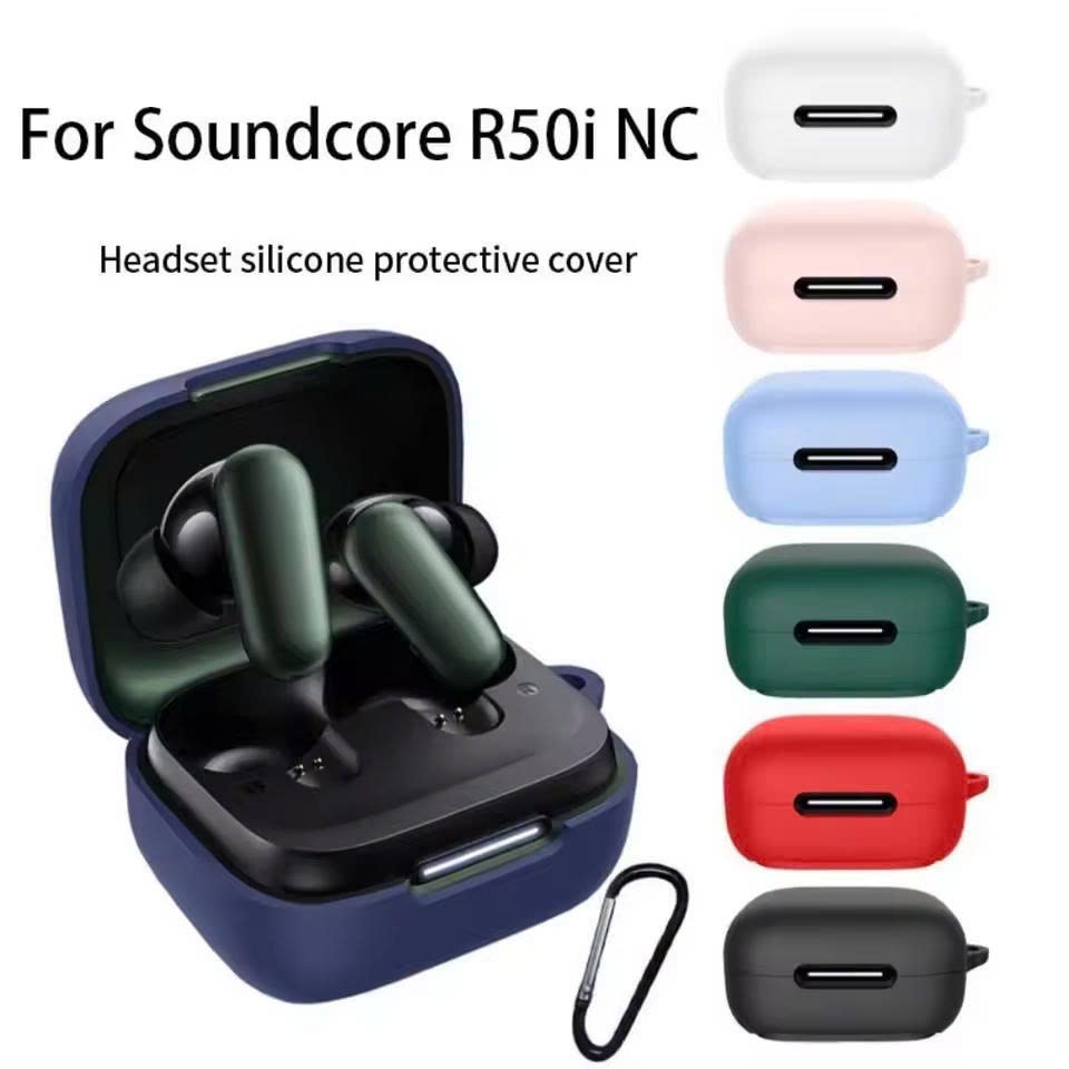 Case Ốp Silicone Bảo Vệ Tai Nghe Bluetooth Soundcore R50i NC Chính Hãng Dành Cho Anker R50i NC