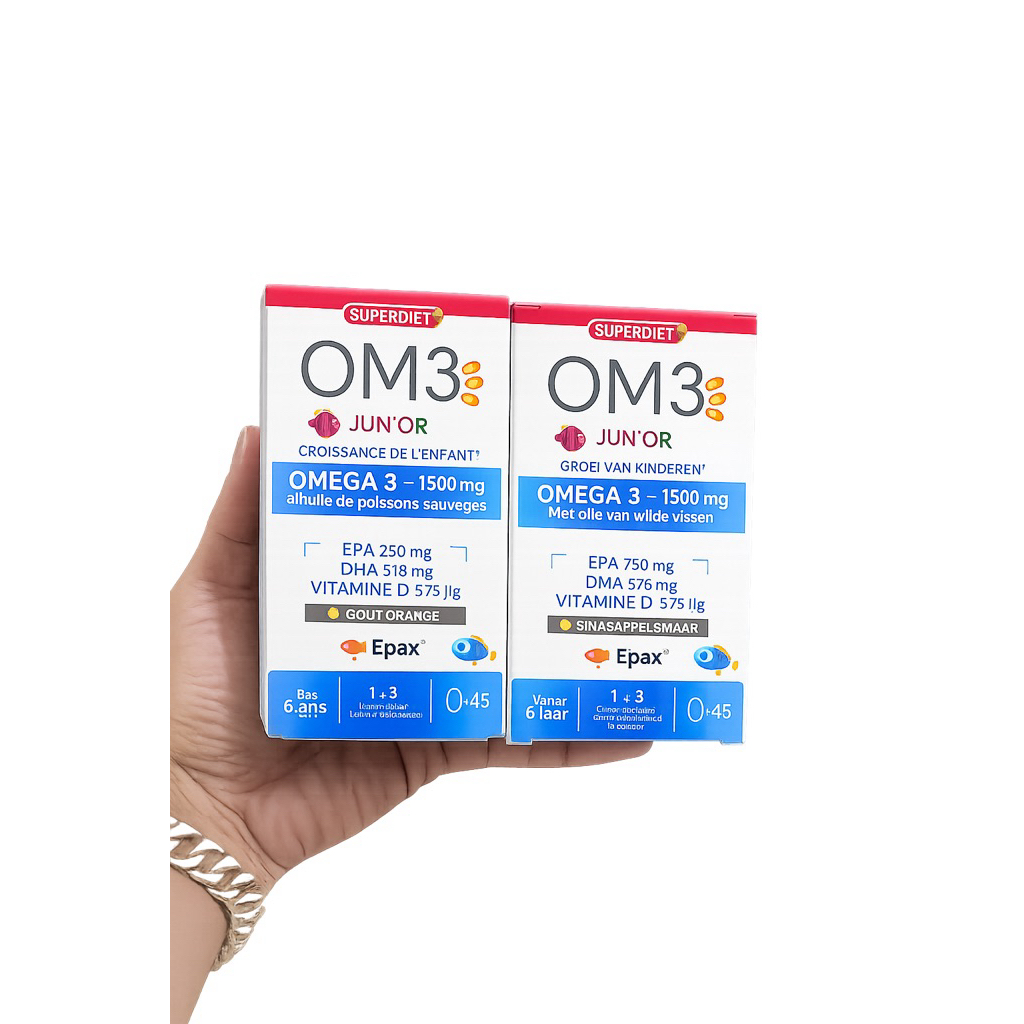 Viên Uống tổng hợp Om3 junior
