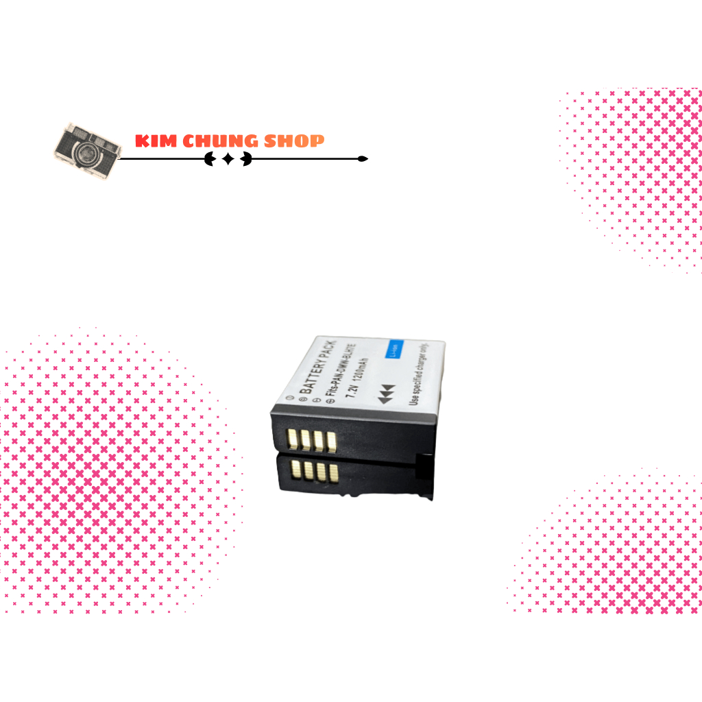 Pin thay thế cho Panasonic Lumix BLH7E cho: DMC-GM1, GM1, DMC-GM5, DMC-GF7, DMC-GF8, GF9, LX15