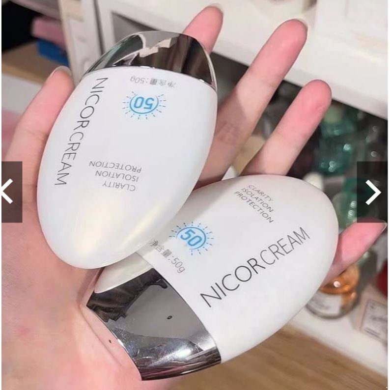 Kem Chống Nắng Nicor Cream Chống Nắng, Nâng Tông, Dưỡng Da Sản Phẩm Dành Cho Mọi Loại Da
