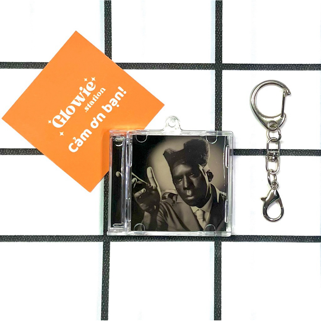 Móc khóa Mini CD Album CHROMAKOPIA - Tyler, The Creator có NFC quét link nhạc