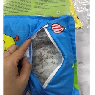 Gối Đinh Lăng Thảo Dược , Gối Lá Cho Bé Sơ Sinh Trẻ Em Giúp Ngủ Ngon Thơm Đầu Rút Mồ Hôi Trộm