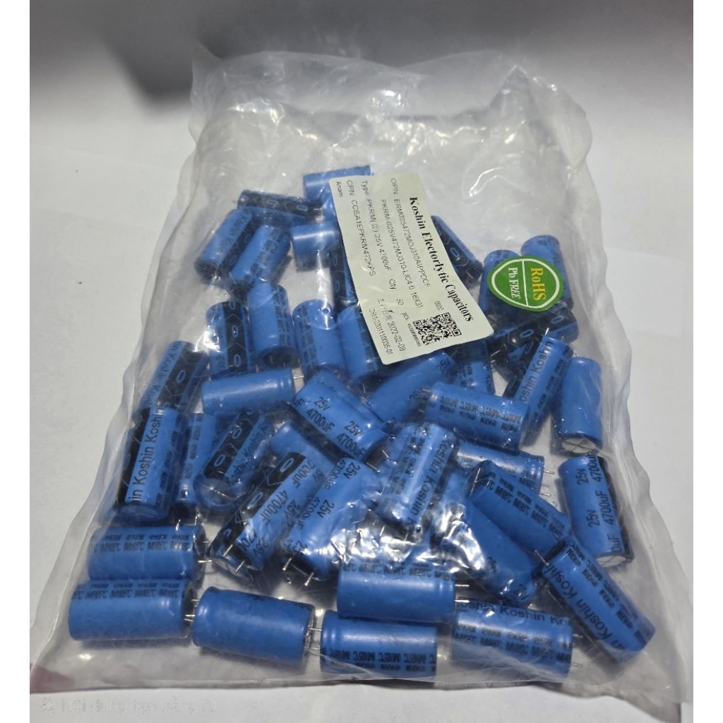 Túi 50c tụ 4700uf 25V