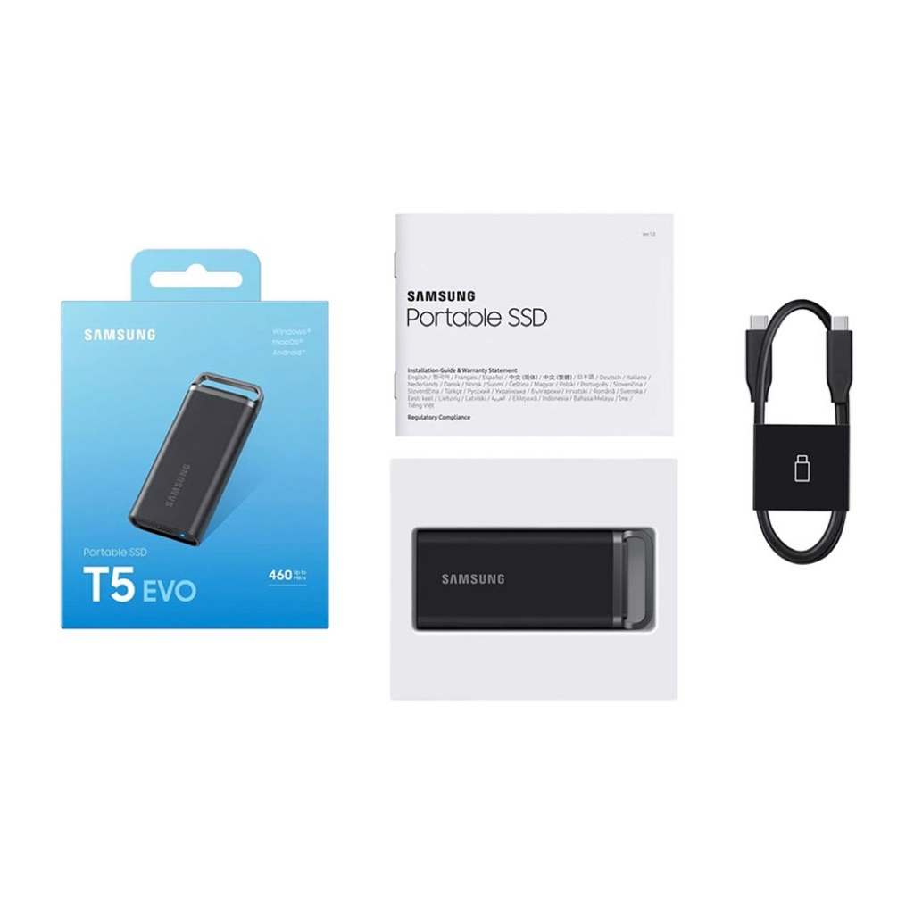 Ổ cứng di động Samsung SSD T5 EVO 8TB 460MB/s