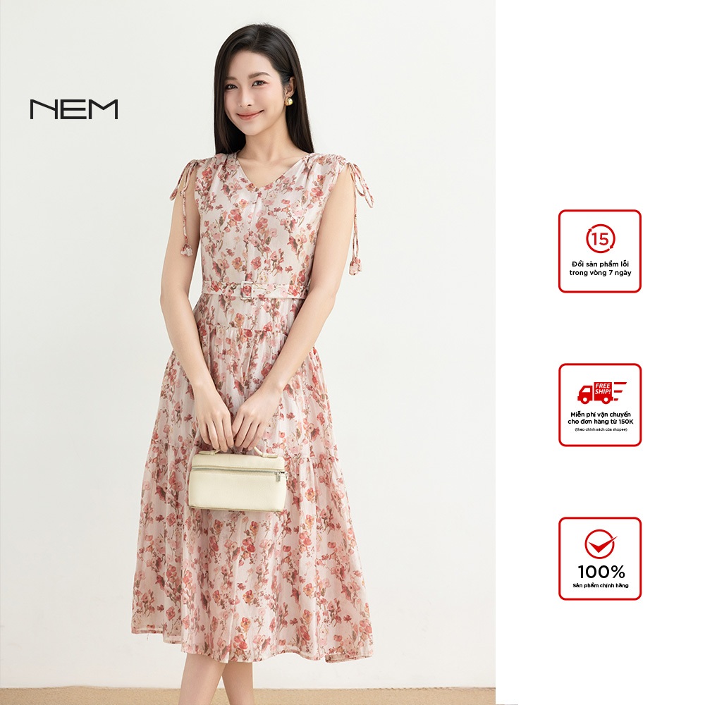 [ Chính Hãng ] Đầm nữ thiết kế cao cấp NEM Fashion 10352 giá tốt