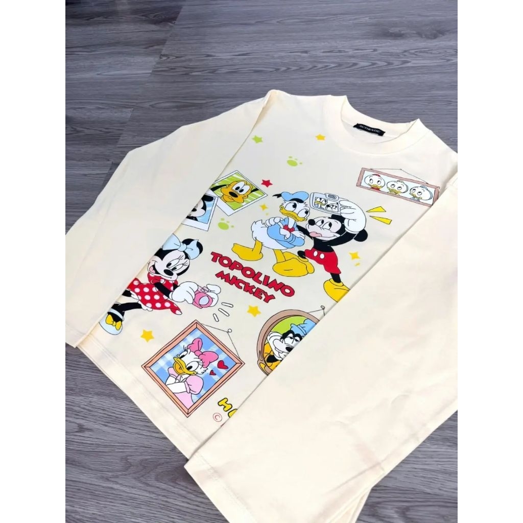 Áo Thun Tay Dài Powerpuff Girls Form Rộng – Basic Dễ Thương, Trẻ Trung & Dễ Phối Outfit