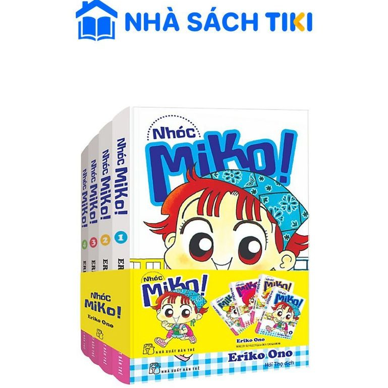 Combo 4 Tập Nhóc Miko – Những Câu Chuyện Đầu Tiên Về Nhóc Miko - NXB Trẻ