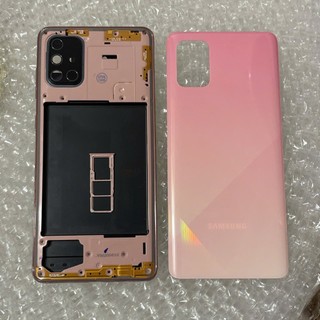Bộ vỏ samsung A71 có phím bấm ,khay sim, kính camera