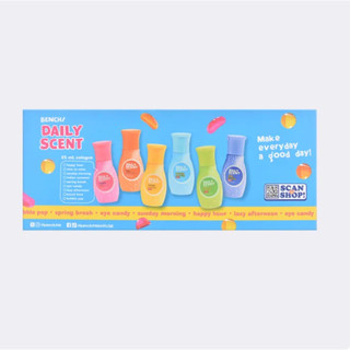 Set nước hoa BENCH Daily Scent 6-trong-1