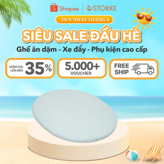 【Sinh Nhật Motherswork】 Ga Trải Giường Cũi Cao Cấp, Chất Liệu Cotton Mềm Mại | Stokke Sleepi Mini Fitted Sheet