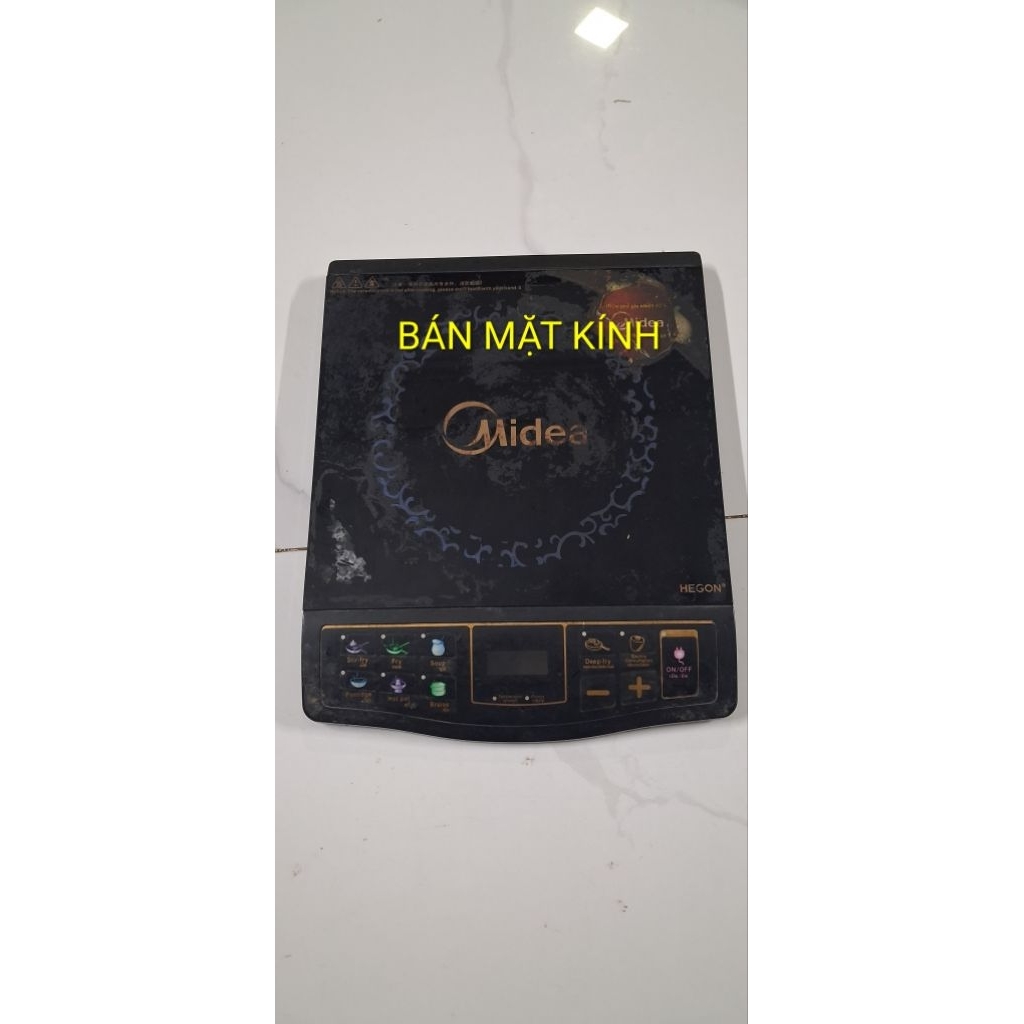 Mặt kính bếp từ Midea kt kính 27.5x25 cm