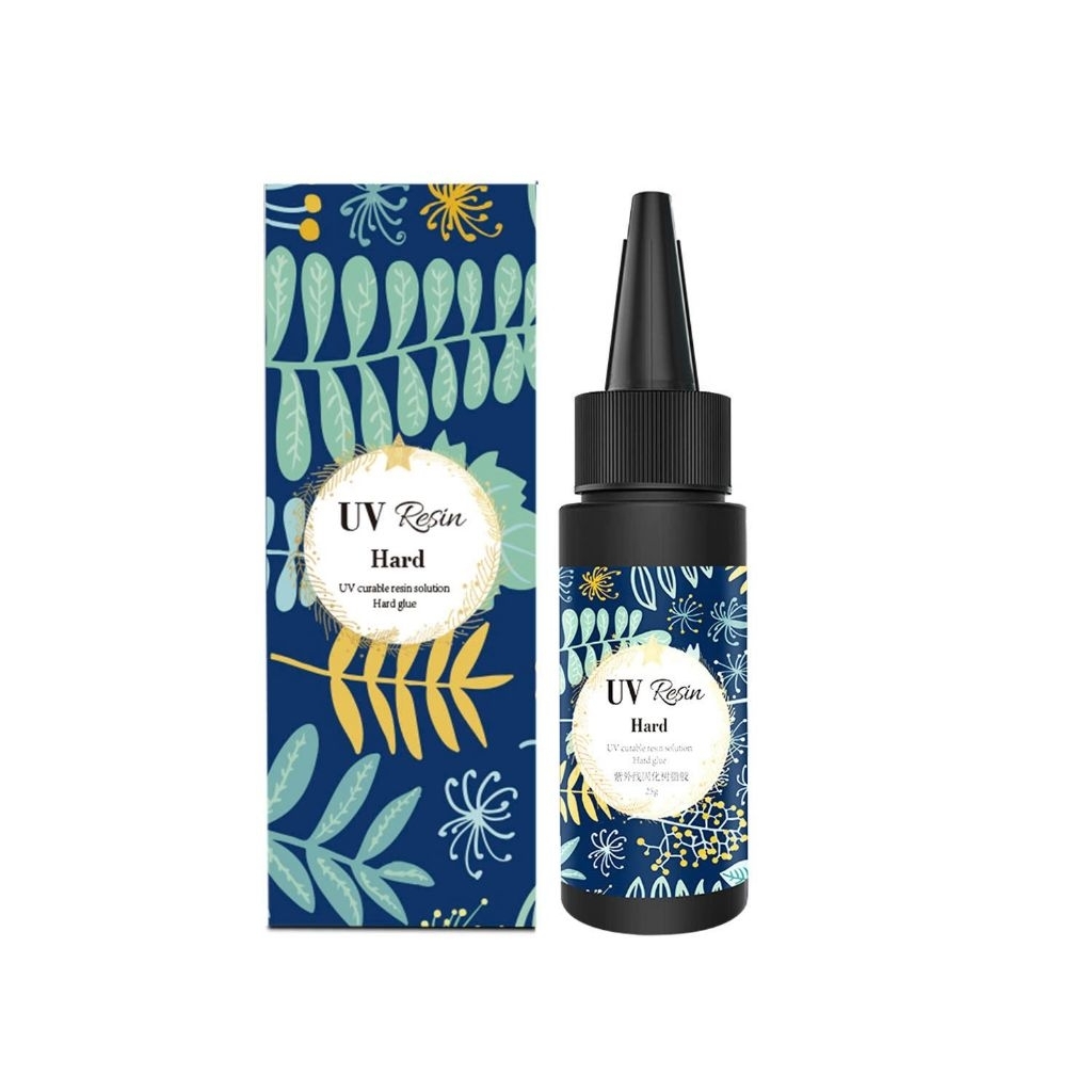 Keo uv resin Hard không bóng khí, keo không mùi,keo trong suốt, keo đổ charm nail, keo phủ đồ quà tặ