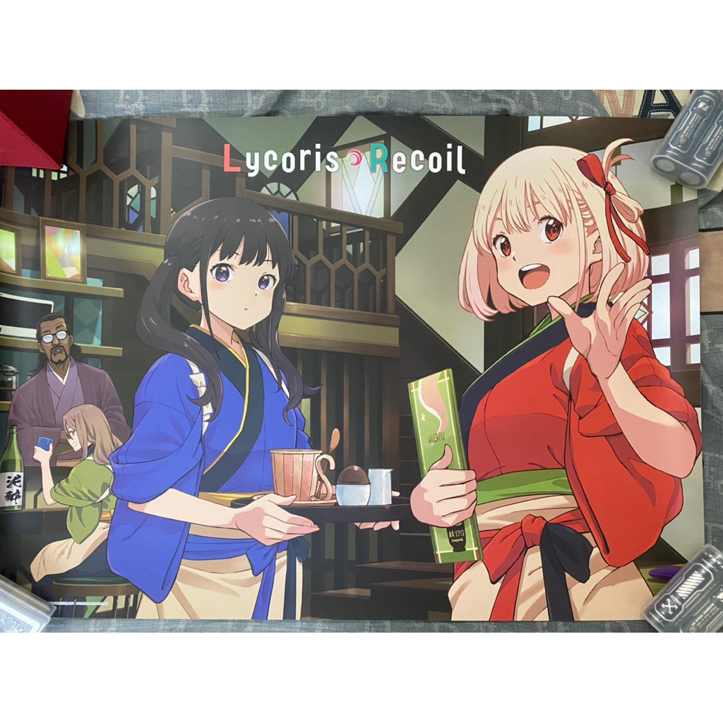 set 2 poster Lycoris Recoil tập 2