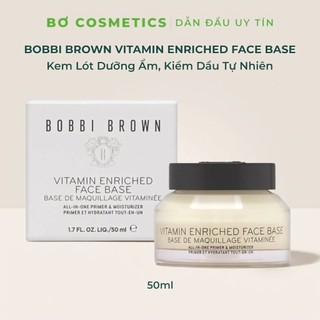 Kem Lót Dưỡng Ẩm Bobbi Brown Vitamin Enriched Face Base 50ml - 15ml -7ml l Bơ Cosmetics
