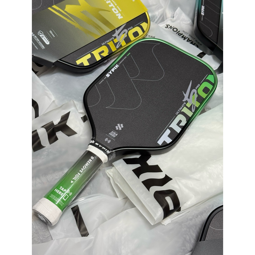 Vợt Pickleball Sypik Triton 5 Pro [ Xanh Matcha ]