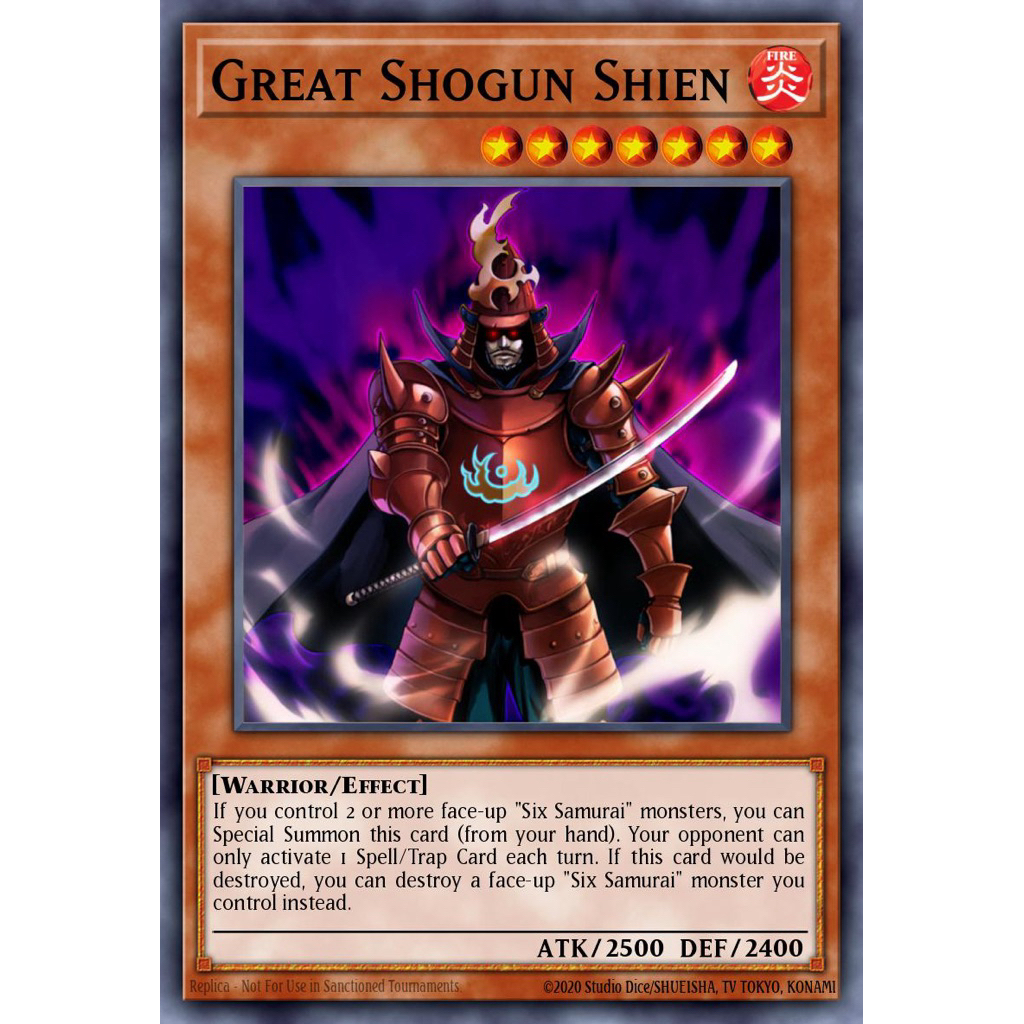 set Six Samurai nhiều foil cao, tặng kèm United We Stand Pla