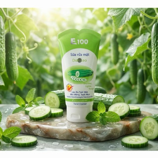 Sửa Rửa Mặt E100 Dưa Leo 100g