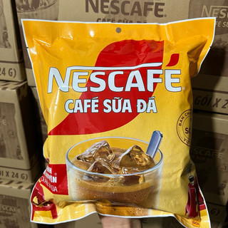 Nescafe Sữa X2 Vị Sữa Cao Cấp Thơm Ngon Từng Giọt (25gói x 24gram Cao Cấp) DATE MỚI