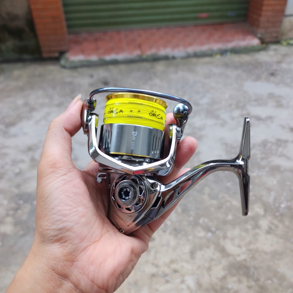 [Máy Lure Sẵn PE 1.5] Máy Lure Đứng Cao Cấp Orca  D01 Có Sẵn Dây Pe-  Siêu Tiện lợi