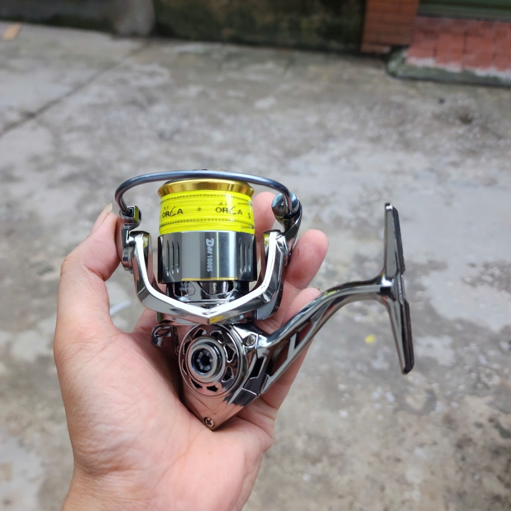 [Rẻ Vô Địch] Máy Lure Đứng Cao Cấp Orca  D01 Có Sẵn Dây Pe-  Siêu Tiện lợi
