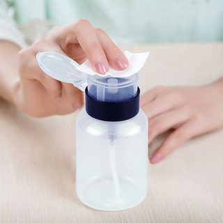 Bình Đựng Aceton 200ml – Chai Nhấn Lấy Nước Rửa Móng Tiện Lợi
