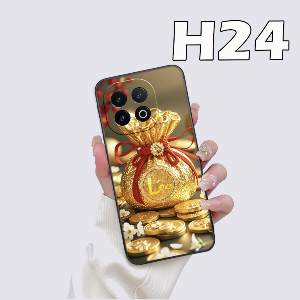 Ốp lưng nhựa cho VIVO IQ00 13 in hình bông sen ,cha mẹ, chữ lộc PHÚ QUÝ