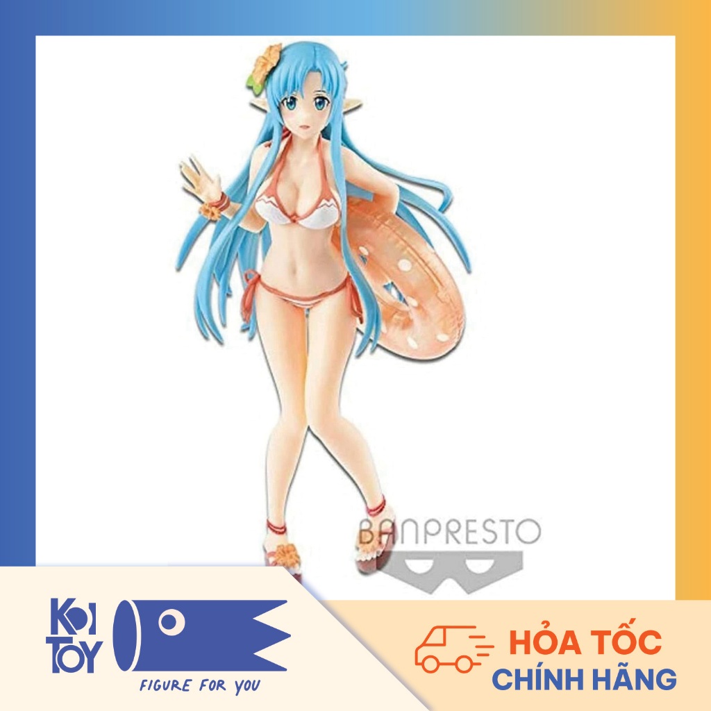 [Hàng Chính Hãng] Mô hình Sword Art Online - EXQ Asuna Beach - Figure Banpresto