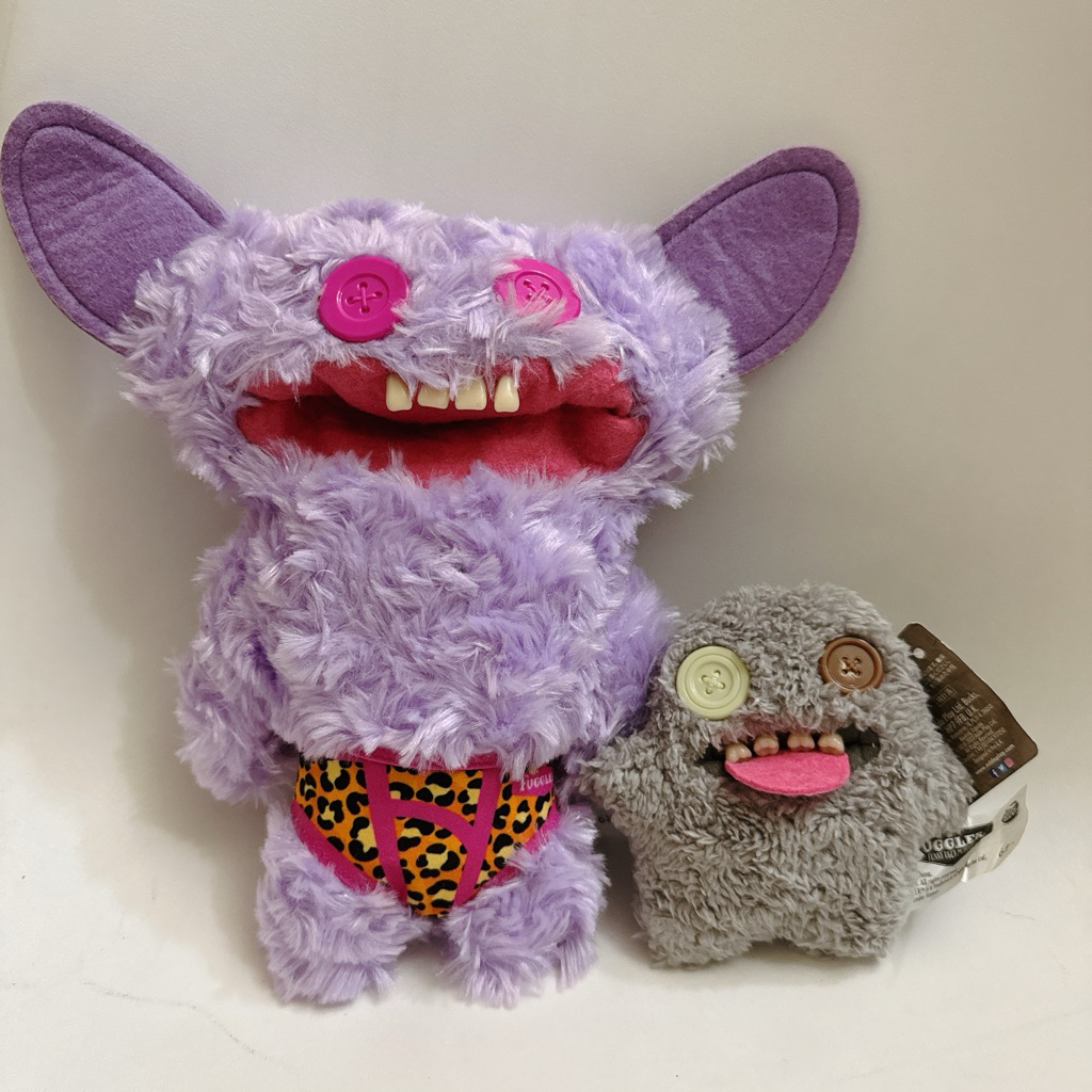 Gấu bông quái vật  Fuggler Budgie Funny Ugly Monster chính hãng Nhật