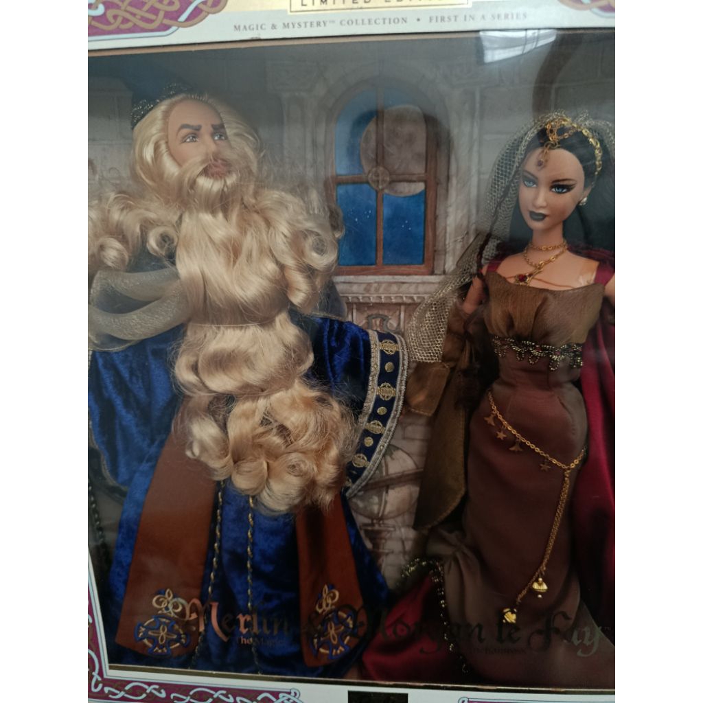 Set búp bê Barbie & Ken as Merlin & Morgan Le Fay