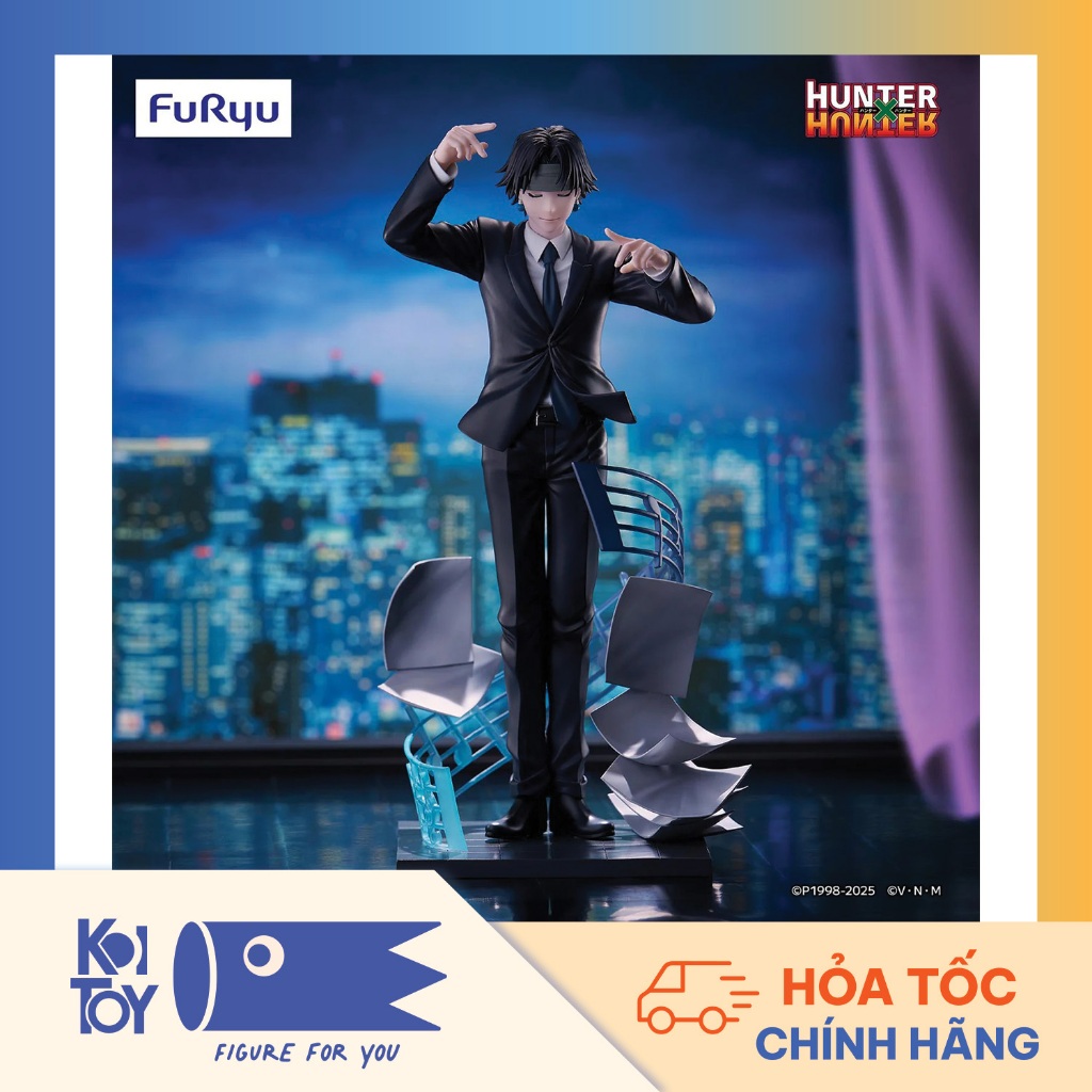 (Chính hãng) Mô Hình Hunter X Hunter - Excood Creative Figure - Chrollo Requiem - Figure Furyu