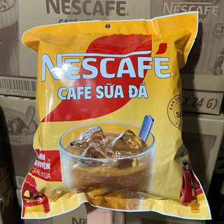 Nescafe Sữa X2 Vị Sữa Cao Cấp Thơm Ngon Từng Giọt (25gói x 24gram Cao Cấp) DATE MỚI