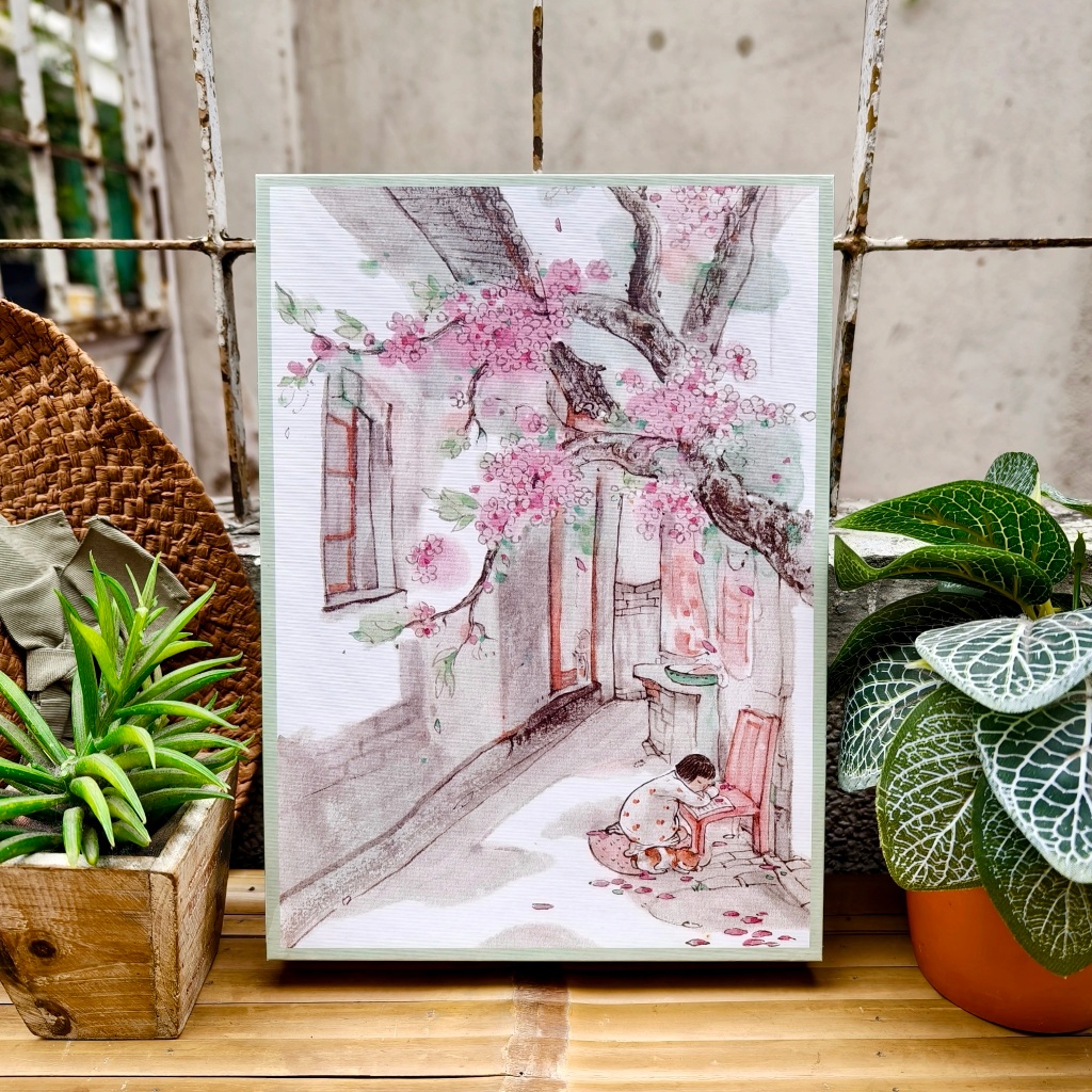 (Có sẵn) Tranh ghép hình puzzle 500 mảnh "Spring's message", Yedda's puzzle