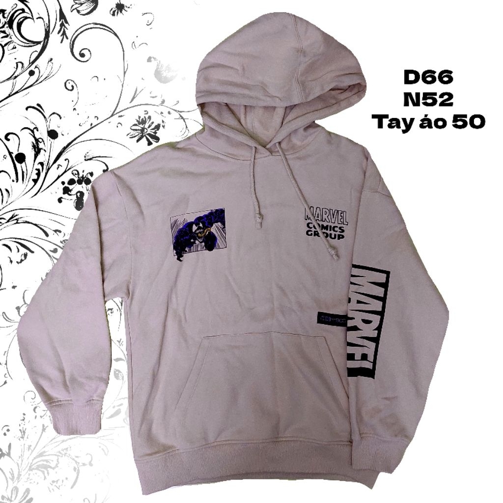 [PASS] Áo hoodie BOO Marvel còn nguyên tag
