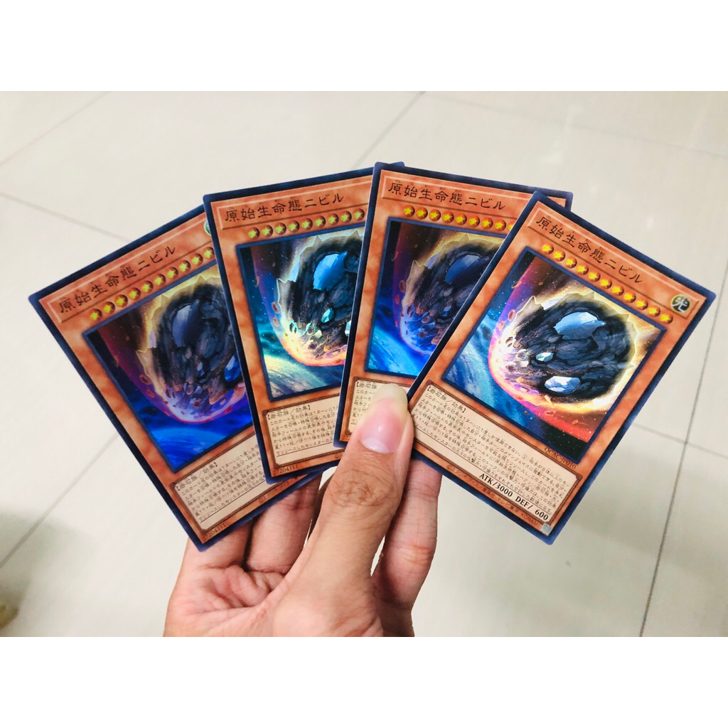 Thẻ bài Yugioh Nibiru, the Primal Being (QCAC-JP010) - Super Rare