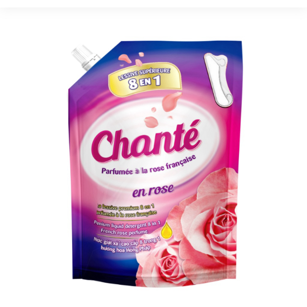 CHANTE Nước giặt xả hương cao cấp 3,4kg
