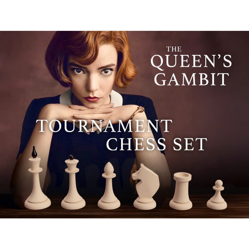 Bộ Cờ Vua Hậu Gambit Chess Set