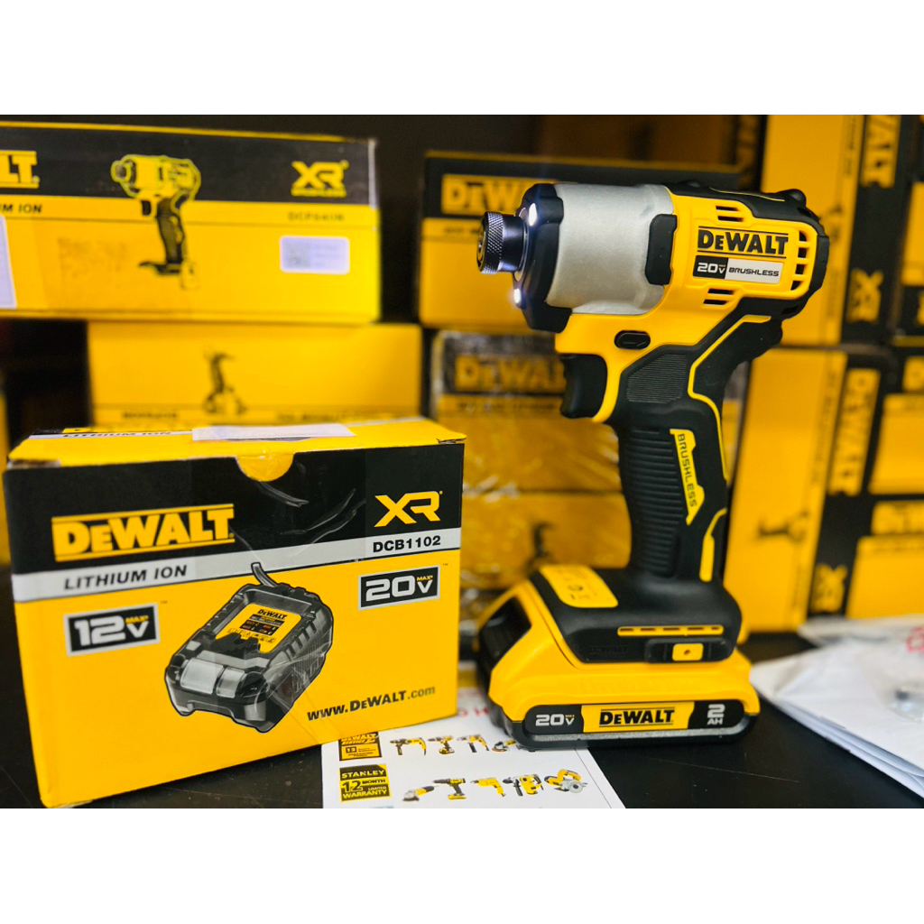 Máy vặn vít dùng pin 20V Max DeWalt DCF840 / DCF845 Hoàng Tuấn Điện Máy