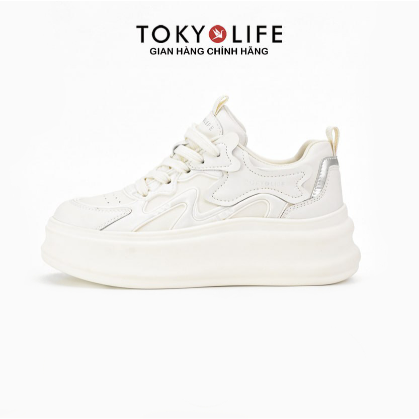 Giày thể thao thời trang nữ đế cao 5.5cm tôn dáng TOKYOLIFE dễ phối đồ 40005386
