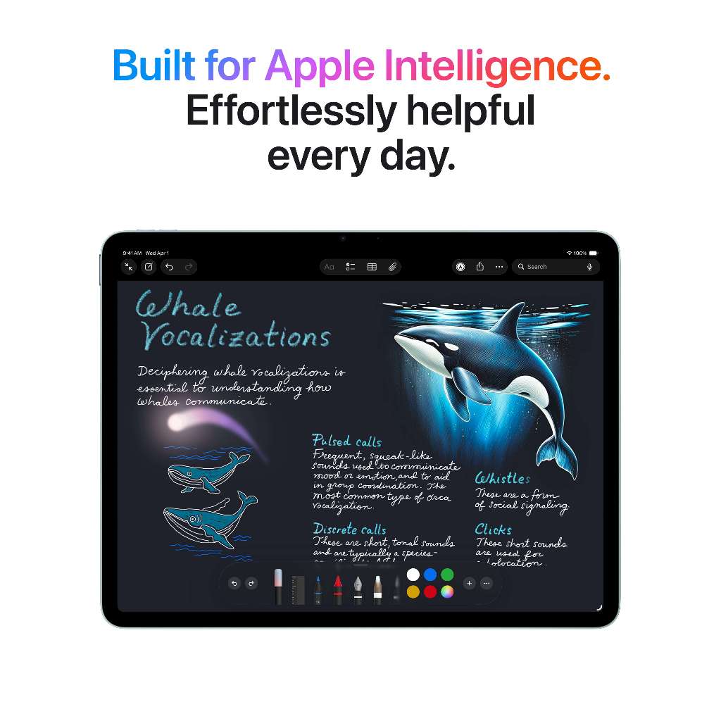 Máy tính bảng iPad Air, M4 chip, 11 inch, 128GB | BigBuy360 - bigbuy360.vn