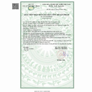 TPBVSK Pregnacare Max - Nhập khẩu công ty VE - vitamin bầu