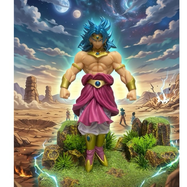 Mô hình Dragon ball-Broly Sc 2nd chính hãng banpresto-Bandai