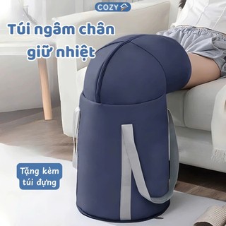 Túi Ngâm Chân, Chậu Ngâm Chân Giữ Nhiệt Vải Oxford GADI - Gấp Gọn Tiện Lợi, Chống Thấm Nước, Giúp Thư Giãn Giảm Mệt Mỏi
