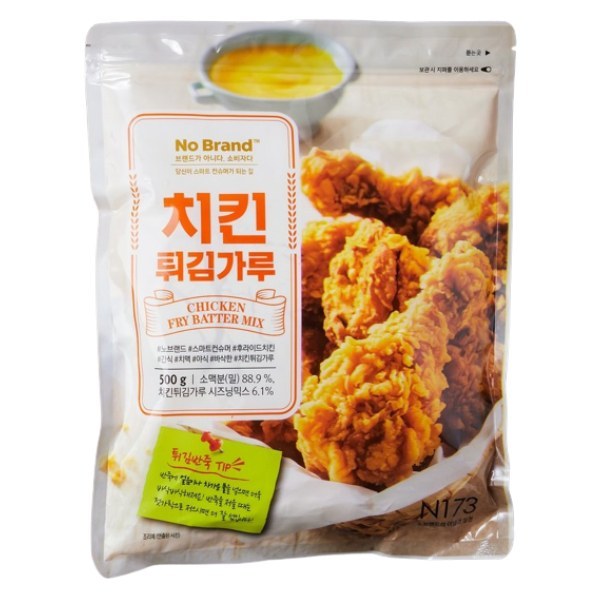 Bột Chiên Gà Giòn No Brand 500G Hàn Quốc (Mã E55)