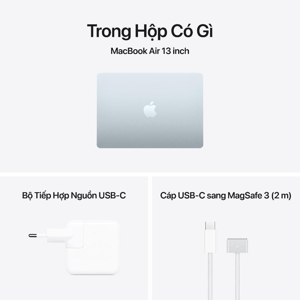 Máy tính xách tay Apple MacBook Air 13.6 inch, M5, 10-core CPU, 10-core GPU, 1T | BigBuy360 - bigbuy360.vn