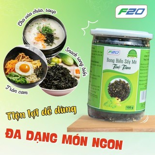 Rong biển sấy ăn liền - rong biển sấy mè tuệ tâm - chay mặn đều dùng được, chọn vị: cay nhẹ/ko cay